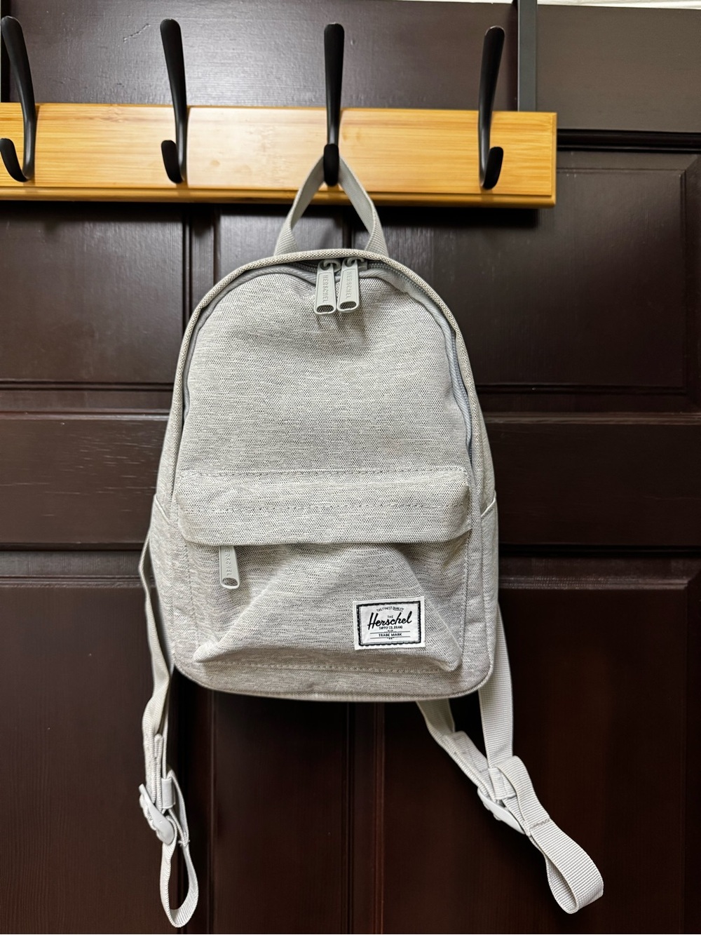 Herschel Supply Company Heather Gray Mini Backpack